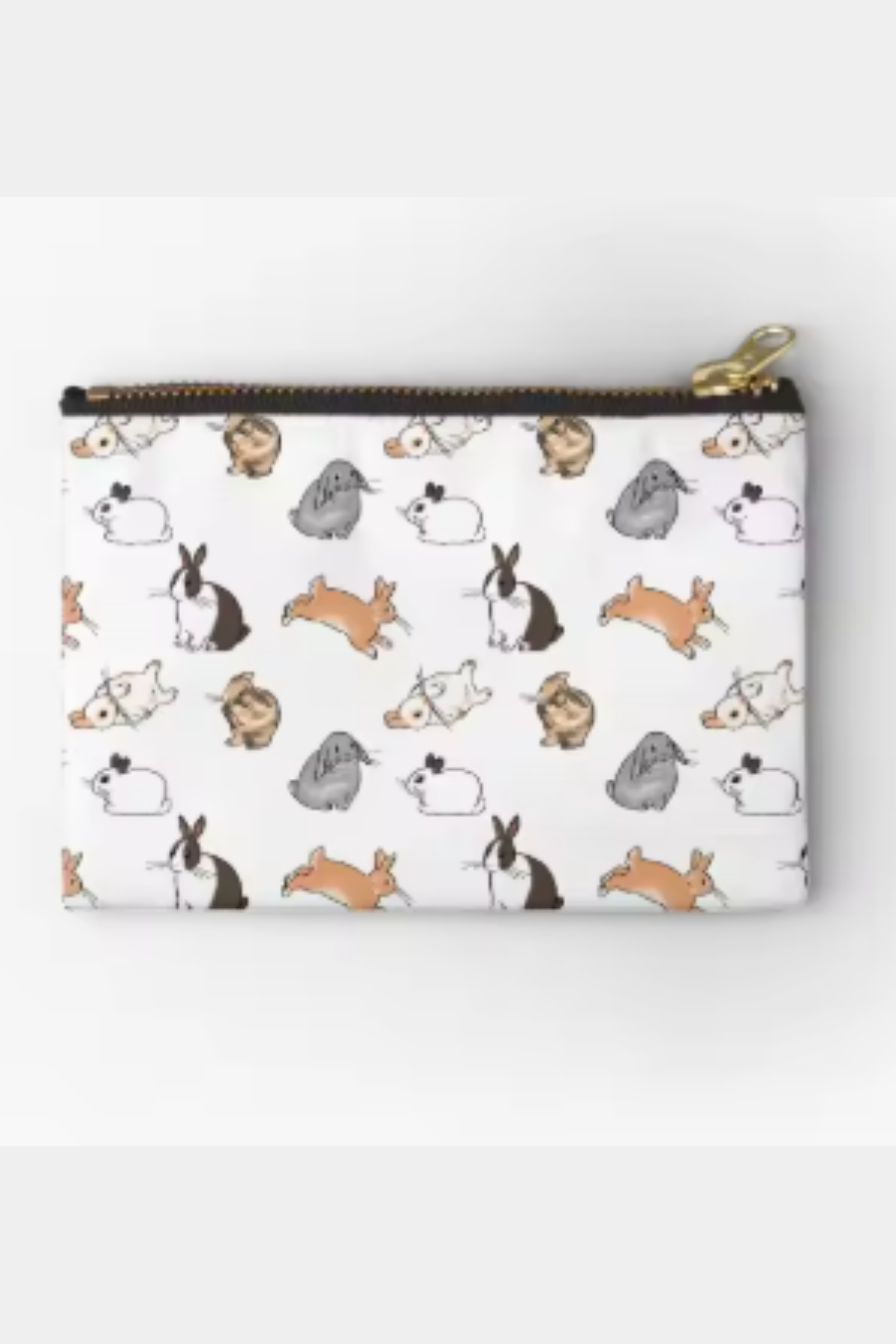Multi Rabbit - Zipper Pouch