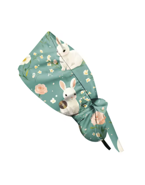 Scrub Hats - Bunny Themed
