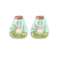 Bunny Terrarium Stud Earrings