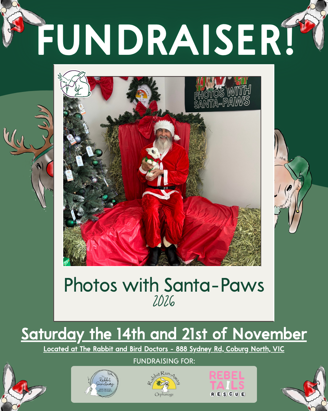 Photos With Santa-Paws Fundraiser Tickets - Festive Season 2026 – The ...