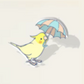 Cockatiel With Umbrella Pin