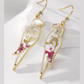 Flower Parrot Earrings