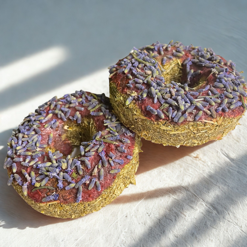 Strawberry Lavender Donut - Bunbun's Toy Box
