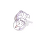 Astronaut Bunny Pin