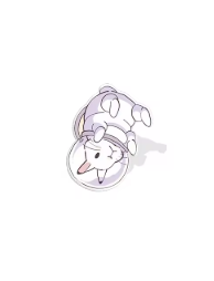 Astronaut Bunny Pin