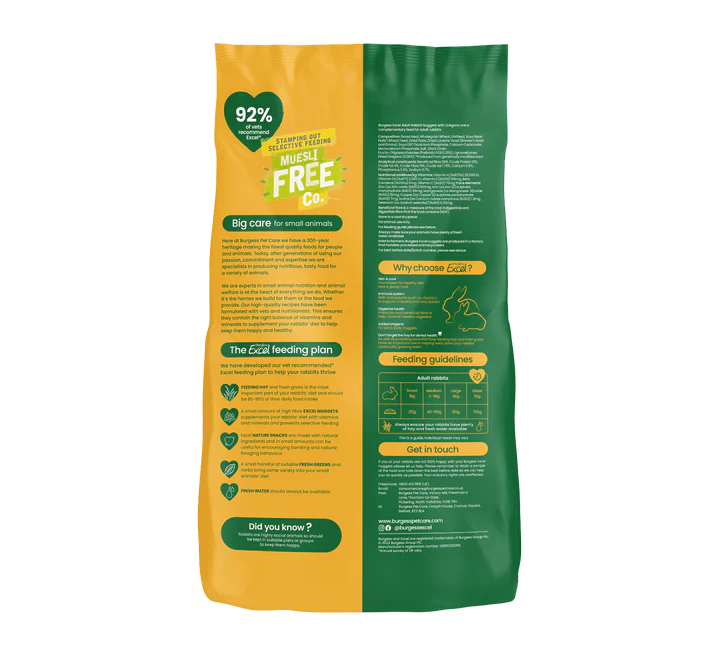 Burgess Excel Nuggets with Oregano 1.5kg