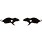 Rat Heart Stud Earrings