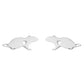 Rat Heart Stud Earrings