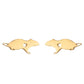 Rat Heart Stud Earrings