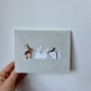 Grouped Rabbits Greeting Cards - 6 pack