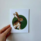 Single Rabbit Greeting Cards - 6 pack