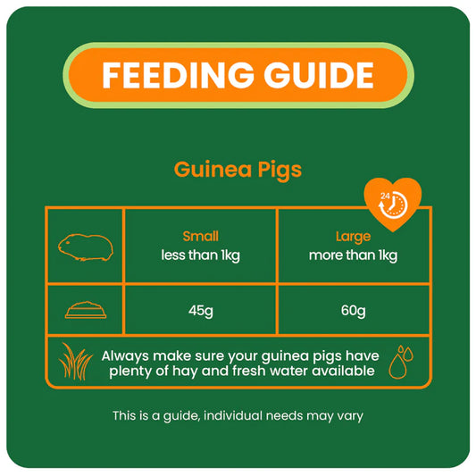 Burgess Excel Mature Guinea Pig Nuggets with Cranberry & Mint 1.5kg