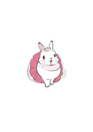 Princess Bunny Pin