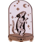 Rat Skeleton In Terrarium Pin