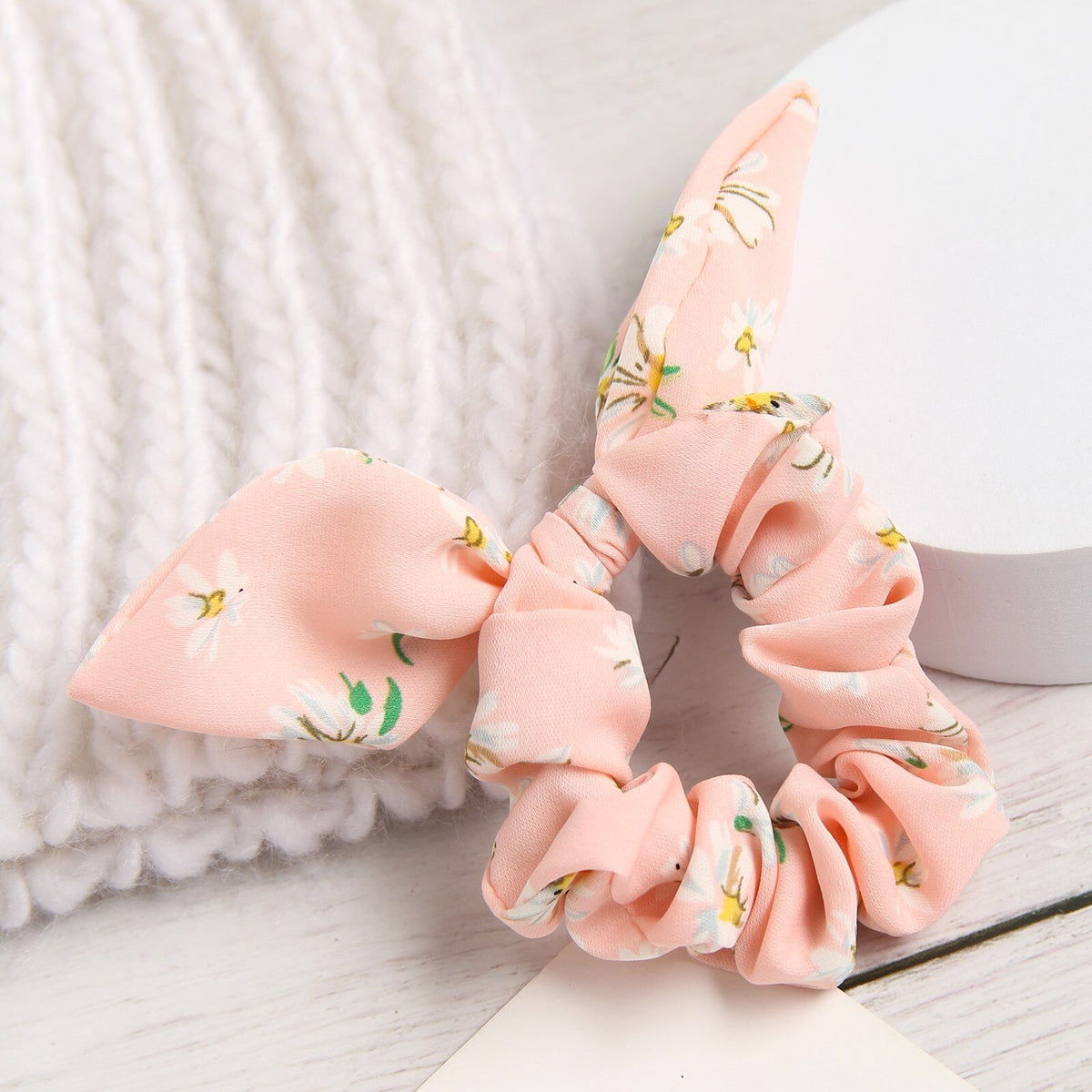 Tie Ears Scrunchy