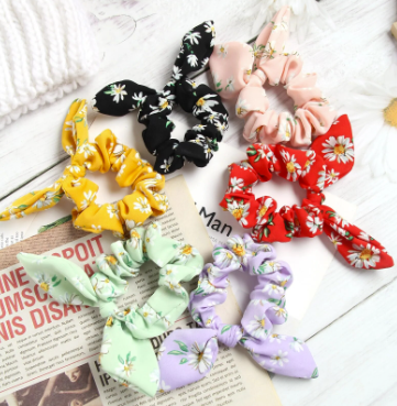 Tie Ears Scrunchy