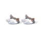 Cuddling Hens Stud Earrings