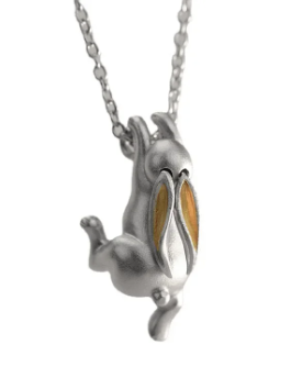 Hanging Rabbit Necklace