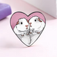 Guinea Pig In Heart Pin