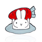 Rabbit Saving Carrot Pin
