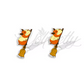 Witchy Guinea Pig Stud Earrings - Halloween