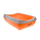 Rectangle Litter Tray - Orange