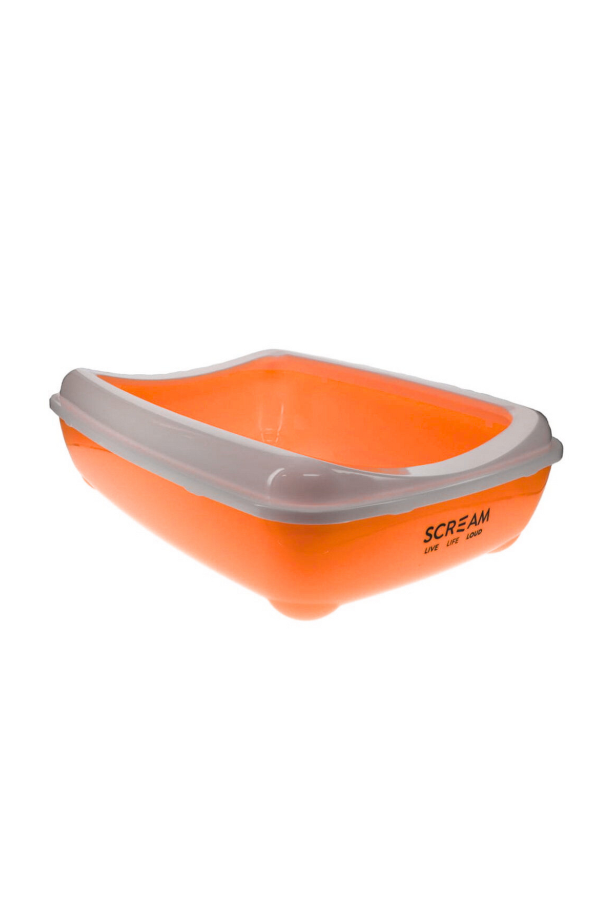 Rectangle Litter Tray - Orange
