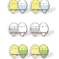 Cuddling Budgerigars Stud Earrings