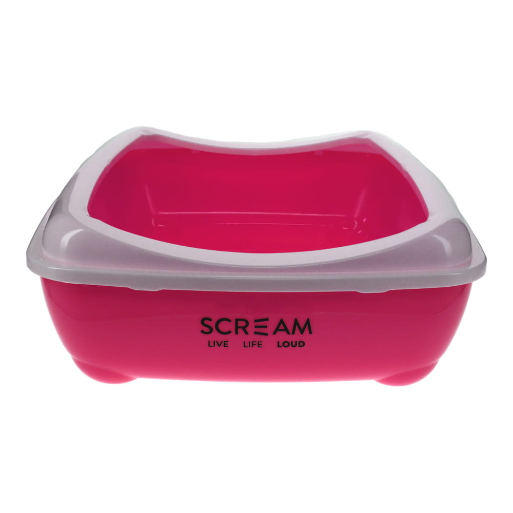 Rectangle Litter Tray - Pink