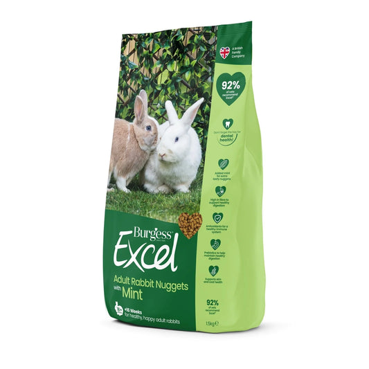 Burgess Excel Nuggets with Mint 1.5kg