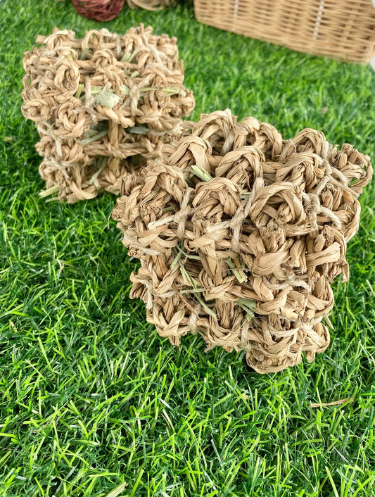 Seagrass & Hay Cubes 2 Pack - Nibble & Knots
