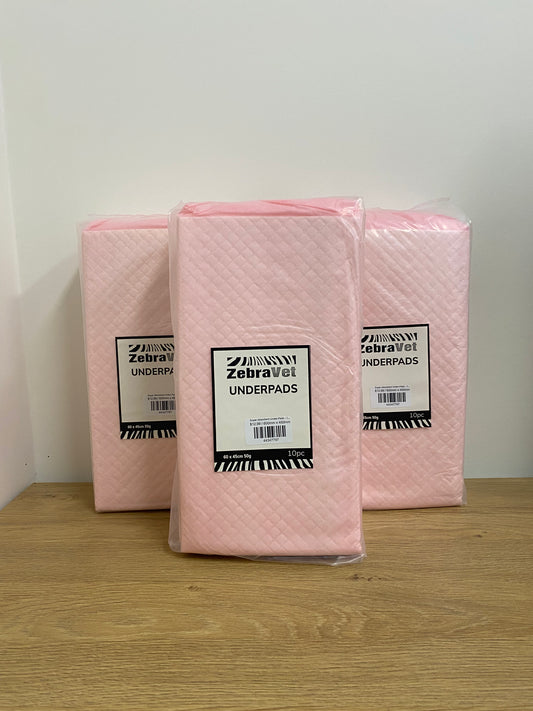 Super Absorbent Under-Pads - 10 Pack